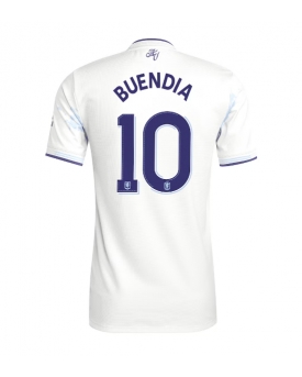 Billige Fotballdrakt Aston Villa Emiliano Buendia #10 Replika Tredjedrakt Dame 2025-26 Kortermet Billige Fotballdrakt Aston Villa Emiliano Buendia #10 Replika Tredjedrakt Dame 2025-26 Kortermet